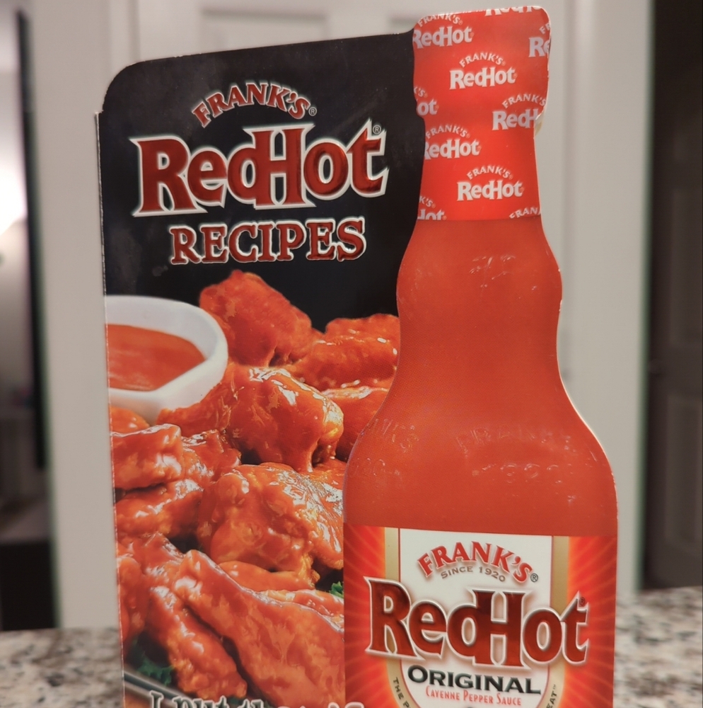 Frank's Red Hot recipes board book cookbook